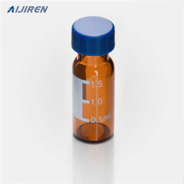 Lab liquid Chromatography Analysis 5.0 Borosilicate Glass 2ml Aijiren Hplc Vials with label manufacturer